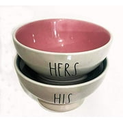 Rae Dunn By Magenta HIS & HERS Bowl Set | Great Gift for any Occasion!