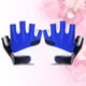thumbnail image 3 of 1 par de guantes de ciclismo transpirables y antideslizantes, guantes deportivos de medio dedo, talla M (azul), 3 of 8