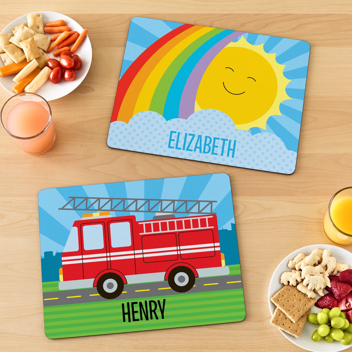 Personalized Fun Graphic Placemat Available in 4 Designs