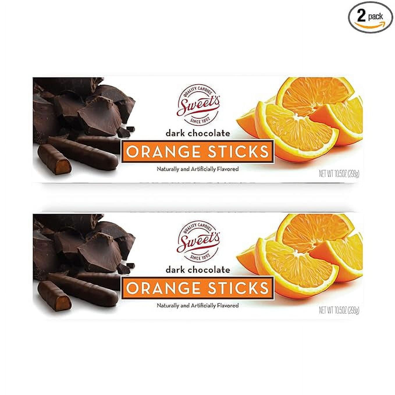 Dark Chocolate Orange Sticks