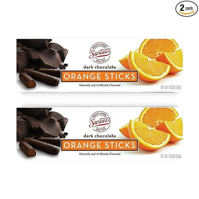 Sweet's Dark Orange Sticks Pack of 2