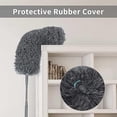 thumbnail image 4 of Microfiber Feather Duster with 100 Inches Extendable Pole, 2 Pack Dusters for Cleaning Ceiling, Fan, Furniture, 4 of 7