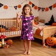 thumbnail image 2 of TOWED22 Girls Nightgowns Toddler Nightgown Halloween Cute Pajamas Dress Night Gowns for Kids Girl Clothes Girls' Sleepwear, 2 of 7