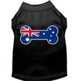 thumbnail image 3 of Pet Dog  Cat Shirt Screen Printed, "Bone Shaped Australian Flag", 3 of 10