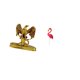 thumbnail image 4 of Escultura,Estatua de resina,figura decorativa para el hogar.,Esculturas de animales coleccionables,Estatua de estaca de jardín,Adorno de flamenco para jardín,patio,porche, 4 of 7