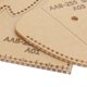 thumbnail image 4 of Plantillas de acrílico para billetera plantillas de acrílico para bolsos de cuero plantilla de billetera de acrílico 3 piezas para cartera manual de bricolaje monedero ANGGREK Otros, 4 of 8