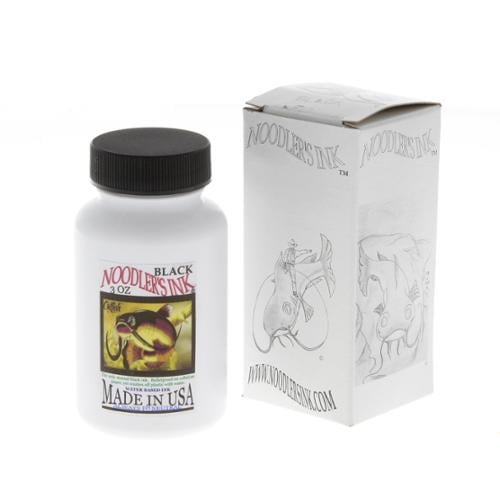 Noodler's Black Waterproof Fountain Pen Ink Bulletproof,3 ounce