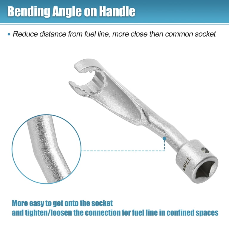 Cle A Tuyauter CENWOTL 3pcs Injection Line Wrench 14 Mm 17 Mm 19 Mm Special Cle A Pipe Cle A Tuyauter CENWOTL 3pcs Injection Line Wrench 14 Mm 17 Mm 19 Mm Special Cle A Pipe