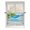 Blue, variant on Sheer Curtains 108 Inches Long, Summer Beach Semi Sheer Curtains Light Filtering Window Treatment, Turquoise Window Seascape Seaside Palm Tree Privacy Voile Drapes for Living Room 52x108 Inch