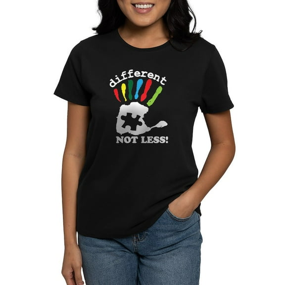 CafePress - Autism Awarness T Shirt - Women's Traditional Fit Dark T-Shirt