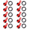 thumbnail image 1 of 10pcs / lote Pesca de plástico Holder Holder Guardián Accesorios de señuelos JIG Ganchos de seguridad, 1 of 7