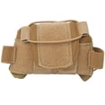 thumbnail image 1 of YM-Bolsa de almacenamiento de batería de contrapeso para casco Bolsa multifuncional para accesorios de casco (color barro), 1 of 10
