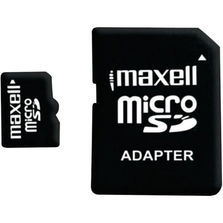 Maxell Micro SD, 16GB, Class 6, with Adaptor