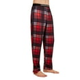thumbnail image 2 of Men's casual loose plaid printed home pants, 2 of 5