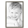thumbnail image 2 of ArtToFrames 24" x 36" Silver Picture Frame, 24x36 inch Silver Wood Poster Frame (WOM-4993),  Pack, 2 of 7