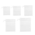 thumbnail image 2 of 100Pcs Fruit Protection Bags Drawstring Design Fruit Tree Net Bag Bird-proof Fruit Mesh Bag for Home Garden Farm Green One Size, 2 of 13