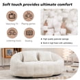 thumbnail image 6 of Villeston High-Back Bean Bag Sofa for Adults and Children, Indoor/Outdoor, Soft Casual,Beige, 6 of 6