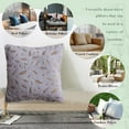 thumbnail image 5 of 2025 18x18in Cotton Sofa Pillow Covers - Decorative Living Room Cushion Covers Set of 2, 5 of 6