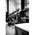 thumbnail image 2 of Hausenflock, Alan 17x24 Gold Ornate Wood Framed with Double Matting Museum Art Print Titled - The Schooner I, 2 of 4