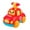 Red, variant on Baby Toy Cars Educational Pull Back Vehicles for Toddlers 1 2 3 Year Old Boys Go Car Learning Toys for 18 Months Kids Developmental Motor Skills
