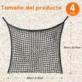 thumbnail image 3 of 4 Pcs Redes de Heno para Caballos, Bolsas De Heno Para Caballos Con Gran Capacidad, Bolsa De Alimento FáCil De Colgar, Redes Para Comedero De Caballos, AlimentacióN Durante Todo El DíA (80 X 90 Cm), 3 of 7