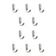 thumbnail image 1 of Colgador de Ropa Bewildely 10 Piezas Acero Inoxidable, 1 of 6