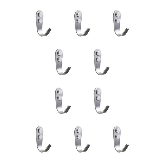 Colgador de ropa Cateissary de acero inoxidable 10 piezas impermeable para el hogar cocina inodoro Type2 NO