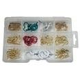 thumbnail image 5 of Hooks for Hanging Assortment, Hook for Hanging Coats, Towels, Lights, Clothes, Heavy Duty, Tools Needed, Variety of Sizes, 95 Pieces, 5 of 6
