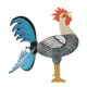 thumbnail image 2 of Estatuas de de Gallo Escultura de Pollo Decoraciones blanco, 2 of 9