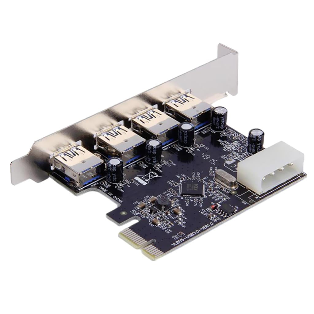 PCI-E X1 to 2 Ports 19 Pin USB 3.0 Header PCI Express to Dual 20 Pin USB  3.0 Card - Walmart.com