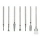 thumbnail image 1 of Brocas de Taladro de Umas, Cabezal de Molienda de Unas de DiFerentes Forma, Superficie Rugosa 7 piezas con Estuche de Almacenamiento para Salón para Niñas, 1 of 7