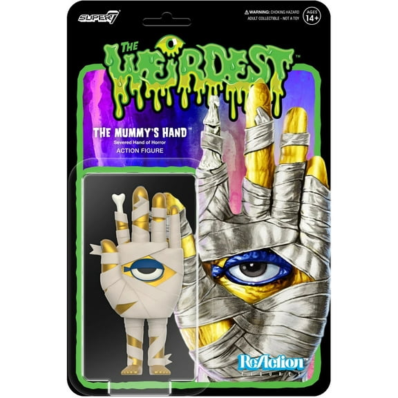 Super7 - The Weirdest - ReAction Figures Wv6 - Mummy's Hand (Infernal Curse)