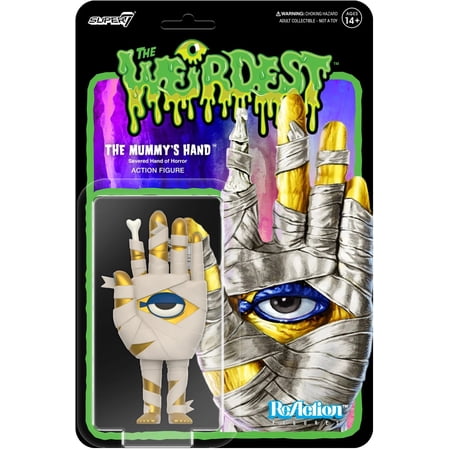 Super7 - The Weirdest - ReAction Figures Wv6 - Mummy's Hand (Infernal Curse)