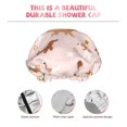 thumbnail image 3 of KLL Star Cute Dog Pattern Shower Cap & Bath Cap for Women,Reversible Oversized Waterproof Shower Caps for all Hair Lengths,Elastic Reusable Bathing Hair Cap, 3 of 6