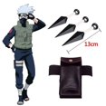 thumbnail image 3 of FeiKong Accesorios de cosplay de Kakashi para Halloween y Navidad, guantes de Naruto, máscara de Kunai, bolsa ninja, manoplas Uchiha, figuras de acción de anime, accesorios, juguetes para niños, 3 of 4