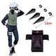 thumbnail image 3 of FeiKong Accesorios de cosplay de Kakashi para Halloween y Navidad, guantes de Naruto, máscara de Kunai, bolsa ninja, manoplas Uchiha, figuras de acción de anime, accesorios, juguetes para niños, 3 of 4