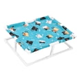 thumbnail image 4 of Cama elevada para perros y gatos, hamaca para gatos, lavable, extraíble, cama para mascotas, cama para gatos para cachorros, perros pequeños, gatos de, 4 of 8
