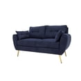 thumbnail image 1 of Love Seat Kessa Muebles Chris Azul, 1 of 5
