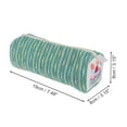 thumbnail image 2 of Unique Bargains 1 Pc Lady Portable Cylindrical Makeup Bag for Wedding Light Green Polyester, 2 of 6