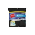 thumbnail image 2 of Hanes Boys Socks, 10 Pack Red Label Double Tough Durability Crew Socks Sizes S - L, 2 of 4