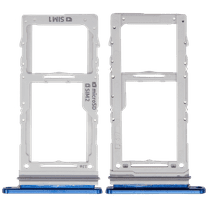 Replacement Dual Sim Card Tray Compatible For Samsung Galaxy Note 10 Plus / 5G (Blue)