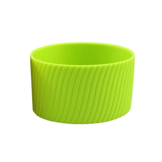 Funda reutilizable de silicona para taza - Funda térmica aislante para bebidas calientes y frías, agarre antideslizante, adaptada a la mayoría de tazas y vasos