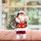 thumbnail image 4 of Decoración de la escena del hogar de la fiesta de Navidad del Año Nuevo del Santa ropa roja Yuyangstore Muñeca Papá Noel Eléctrica, 4 of 8