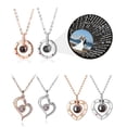 thumbnail image 3 of Collares personalizados con proyección de foto, Gargantilla con personalidad, corazón, amantes, nombre, imagen de mascota, joyería, regalo de San Valentín para el día de la madre, 3 of 4