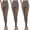 Khaki 4, variant on 3 Pairs Fleece Lined Tights for Women, Winter Warm Pantyhose Leggings Elastic Thick Thermal Tights
