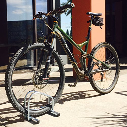 Outdoor Bike Stand EasyGo Floor Stationary Six Bike Wheel Rack Indoor 