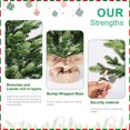thumbnail image 5 of 2Ft Mini Christmas Tree with 230 Pe Tips, Cement-Filled Base, Tabletop Holiday Decor, 5 of 6