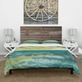 thumbnail image 2 of Designart 'Beyond the Horizon I' Cottage Duvet Cover Set, 2 of 4