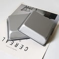 thumbnail image 3 of Astra Gourmet Mini 4-Inch Non-Stick Square Cake Pan, Set of 4(Silver), 3 of 5