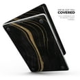 thumbnail image 2 of Design Skinz Vivid Agate Vein Slice Foiled V9 Full-Body Wrap Scratch Resistant Decal Skin-Kit Compatible with MacBook 13" Air (A2179), 2 of 9